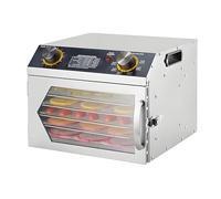 Large Capacity Food Dehydrator Machine Electric Food Dehydrator Machine Fruit Dryer Meat Drying Machine Dehydrator Stainless Steel for Home Food Processing,6thfloor
