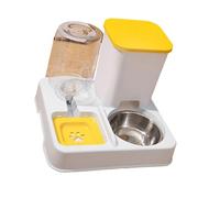 Large Capacity Food Feeder 2in1 Water Dispenser And Food Bowl Small Dog Cats Automatic For Daily Watering Feeding Cats Water Dispenser Automatic Travel