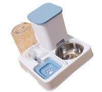 Large Capacity Food Feeder 2in1 Water Dispenser And Food Bowl Small Dog Cats Automatic For Daily Watering Feeding Cats Water Dispenser Automatic Travel