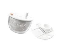 Large Capacity Food Processor for Slicing Vegetables and Drying Salad Home Kitchens Featuring Visual Design Kitchen Gadget for Salad and Vegetables