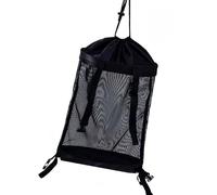 Large Capacity Golfs Ball Drawstring Pouches Portable Push Pull Carts Bag Golfs Cart Backside Extension Bag Adjustable Golf Ball Container