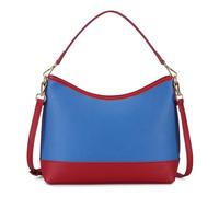 Large Capacity Hobo Bag for Women,Tote Crossbody Purse Handbag with Zipper Pockets for Work Travel Gym Commute, Gift Idea, Blue & Red