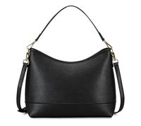 Large Capacity Hobo Bag for Women,Tote Crossbody Purse Handbag with Zipper Pockets for Work Travel Gym Commute, Gift Idea, Black & Black