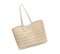 Large Capacity Hollow Out Underarm Bag For Women Lightweight PU Shoulder Practical Commuters Work Fashionable Hollow Out Design Handbag