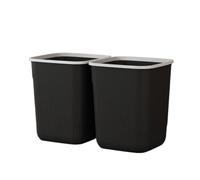 Large Capacity Indoor Trash Can - Thickened Ring Wastebasket for Living Room Kitchen Bathroom Office - Stylish Household Trash Bin for Efficient Waste Management
