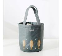 Large Capacity Insulated Lunch Bag Made for Temperature Retention and, Suitable for Various Uses Including Meals, Drinks, and Snacks (Dark gray)