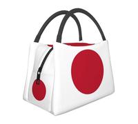 Large Capacity Japan Flag Lunch Bag for School Work Kids Girls Boys Women Men Travel Tote Bag Lunch Box School Lunchbox Tote Outdoor Picnic Lunchboxes for Travel Picnic