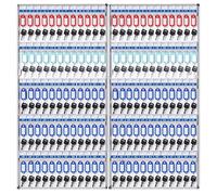 Large Capacity Key Box nizer for 120 Keys - Secure Storage Cabinet with Smart Zoning for Real Estate & Property Management Key Security Solution