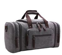 Large-Capacity Luggage Bag Fashion Leisure Travel Bag Trendy Outdoor Messenger Portable Canvas Travel Bag(2)