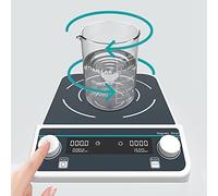 Large Capacity Magnetic Stirrer, Key/Knob Control, Forward and Reverse/Asynchronous, Brushless Motor, Strong Magnetic Force,MS-15L