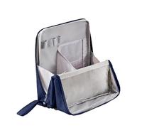Large Capacity Makeup Bag Makeup Bags for Women Makeup Bag with Compartments Large Capacity Organiser Multi Purpose Standing Make Up Bags with Clear Divider and Handle for Travel (NY)