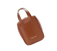 Large Capacity Makeup Bag Shell Cosmetic Bag Handheld Travel Toiletry Bag Makeup Storage Bag PU Leather Wash Bag