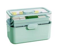 Large Capacity Medicine Storage Box | Portable Pill Supply Organizer with Handle for Home, Removable Innovative Structural Design Medicine Box Auger Storage is designed with multiple levels and