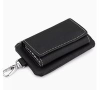 Large Capacity Men's and Women's Key Case Key Case Leather Coin Purse All-in- Bag Card Bag(2)