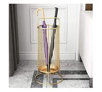 Large Capacity Metal Umbrella Stand, Stable & Durable Compact Design for Stylish Storage in Home & Office Entryways