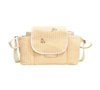 Large Capacity Mom Bag Pushchair Hanging Bag Diaper For Women Crossbody Travel Shoulder Bags With Bear Pattern Diaper Pouch