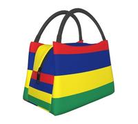 Large Capacity Moris Flag Lunch Bag for School Work Kids Girls Boys Women Men Travel Tote Bag Lunch Box School Lunchbox Tote Outdoor Picnic Lunchboxes for Travel Picnic