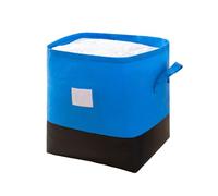 Large Capacity Moving Bag, Thickened, Wear-resistant, Waterproof Storage Bag for Boarding School, Home Organizing, Seasonal Clothing Quilt Storage(BLUE 120L)