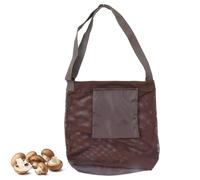 Large Capacity Mushroom Foraging Bag, Mesh Collapsible Fruit Picking Bag Oxford Cloth Foraging Pouch Vegetable Gathering Basket