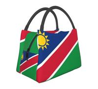 Large Capacity Namibia Flag Lunch Bag for School Work Kids Girls Boys Women Men Travel Tote Bag Lunch Box School Lunchbox Tote Outdoor Picnic Lunchboxes for Travel Picnic