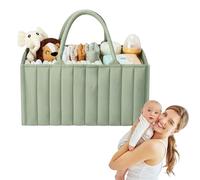 Large Capacity Nappy Caddy Organizer - Multi Functional Nursery Storage Baskets, Beautiful Practical Baby Caddy Organizer, Convenient to Carry Baby Baskets, Worry Free Choice for Taking Children Out