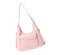 Large Capacity Nylon Crossbody Bag Three Adjustable Carrying Methods for Hand Shoulder and Backpack Use During Commuting Travel Nylon Bag