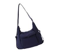 Large Capacity Nylon Crossbody Bag Three Adjustable Carrying Methods for Hand Shoulder and Backpack Use During Commuting Travel Nylon Bag