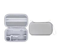 Large Capacity Organizer Bag for DJI Pocket 4 Portable Storage Pouch Waterproof Shockproof Travel Carrying Case for Pocket 4 Handheld Gimbal Camera Accessories (Gray)