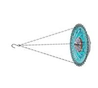 Large Capacity Outdoor Hanging Bird Feeder Water Fountain Attracts Wildlife ABS Construction Garden Decors Squirrels Proof Garden Bird Bath Fountain