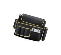 Large Capacity Oxford Cloth Tool Belt Bag Water Resistant Tool Holder Waist Pouches for Home Repairs and Outdoor Work Multifunctional Tool Bag