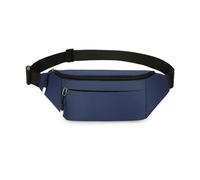 Large Capacity Oxford Pack Water Resistant Crossbody Waist Bag Casual Sport Chest Belt Bag for Running Hiking Adjustable Waist Belt Bag