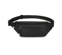 Large Capacity Oxford Pack Water Resistant Crossbody Waist Bag Casual Sport Chest Belt Bag for Running Hiking Adjustable Waist Belt Bag