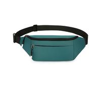 Large Capacity Oxford Pack Water Resistant Crossbody Waist Bag Casual Sport Chest Belt Bag for Running Hiking Adjustable Waist Belt Bag