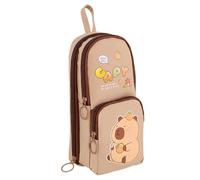 Large Capacity Pen Bag | Cute Panda Case | Pencil Case Cute | Compact Pencil Case | Multi-layer Pencil Case | 6-layer Aesthetic Pen Holder Pencil Case Pencil Pouch Pencil Organizer For Stationery