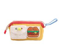 Large Capacity Pen Holder, Large Capacity and Bear Design | Multi-Function Pencil Case | for Students, Girls, Kids, Teachers, School, College, Office, Approx, yellow, Please refer to the description