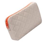 Large Capacity Pencil Bag Aesthetic Case Silicone Pencil Pouch Pen Makeup Storage Bag for Science, gray