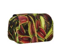 Large Capacity Pencil Case For Girls & Boys, Double Layer Pencil Case With Flip Top, Carnivorous Plant Pen Bag Organizer, Portable Office Stationery Makeup Bag Pencil Pouch For School, College, Exams