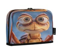 Large Capacity Pencil Case Holder Makeup Bag Funny Animal Head Cartoon | wide-open Teen Boys Stationery Organizer Big Capacity High School Supplies cartuchera para ninas