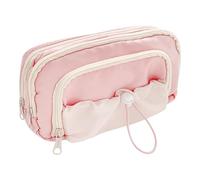 Large Capacity Pencil Case Multi-Layer Pen Bag School Supplies for Organizing Markers and Accessories Large Capacity Pencil Multi Layer Bag with Aesthetic Design for School Art Supplies Storage Case