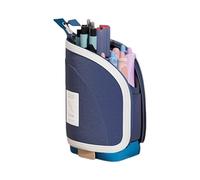 Large Capacity Pencil Case - Pencil Case Pen Pouch Holder | Container Large Capacity, 2 in 1 Retractable Storage Organizer Bag for Stationery Supplies, Home Work Teacher Must Haves