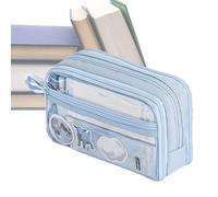 Large-Capacity Pencil Case, Stationery Storage Bag, Portable Pouch Organizer 21x6.5x13cm/8.27x2.56x5.12 Inc Multi-Functional Usage for Your Favorite Stationery with Our Pencil Case