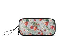 Large Capacity Pencil Pen Case Man Pencil Box Case Kindergarten Lightweight Fresh Strawberries Fruit