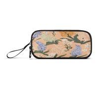Large Capacity pencil poucheses Man Bag With Compartment Office with Compartment Florals Hyacinths Cherry Blossom Hyacinth