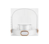 Large-capacity personal size blenders, powerful motor driving ten-blade cutter head, dual large-capacity batteries, TYPE-C fast charging head, 40Oz (1200ml) large capacity (white lid)