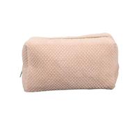 Large Capacity Plush Pen Case Plush Pouches Zippered Bag Large Compartment for Women Student Office School Cosmetic Organizers