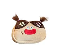 Large Capacity Plush Pencil Pouches Durablity Materials for Students and Spacious Makeup Bag Organizers