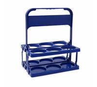 Large-Capacity Portable Beverage Carrier, Blue