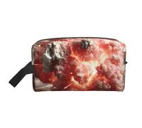 Large Capacity Portable Storage Bag Organization with Anti-Collision Protection and Exquisite Exploding Stone Print