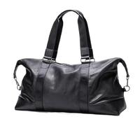Large Capacity Portable Travel Bag Sports and Fitness Training Bag Genuine Leather for Fashion(1)