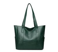 Large Capacity PU Leather Shoulder Bags Luxury Handbags Women Purses Designer Big Shopper Solid Color Casual Tote New